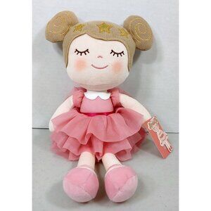 Gloveleya Dolls: Dream Star Princess - 13in Stuffed/Plush Pink Doll Ballerina